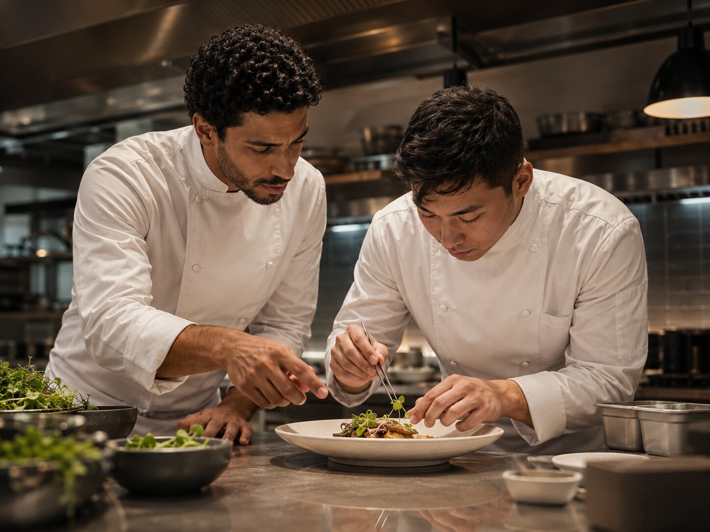 Chef et sous-chef — La Vague